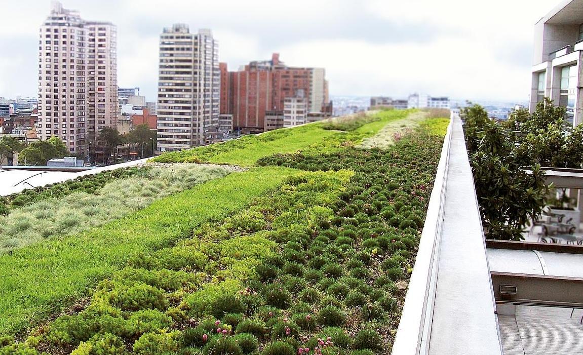 Extensive green roof by ZinCo Green Roof Systems